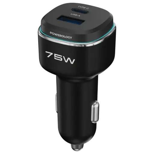 Powerology Car Charger - Linkphones Center